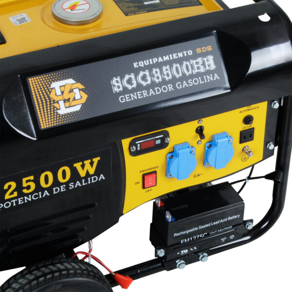 GENERADOR BENCINERO 2,8 KW 220 V - Imagen 3