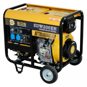 Motosoldadora diesel 200 amp 3,0kw sdw200eh