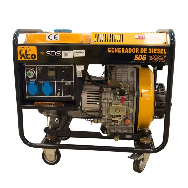 GENERADOR SDS DIESEL SDG6500E 5,6 KW 220 V