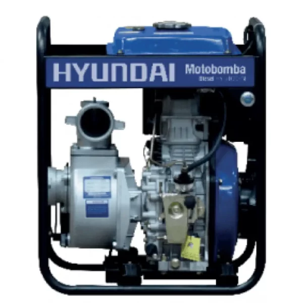 MOTOBOMBA DIESEL 3"X3" PARTIDA ELÉCTRICA AGUA LIMPIA HYUNDAI