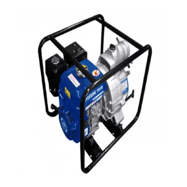 MOTOBOMBA GASOLINA 3"X3" PARTIDA MANUAL AGUA SUCIA (TRASH) HYUNDAI