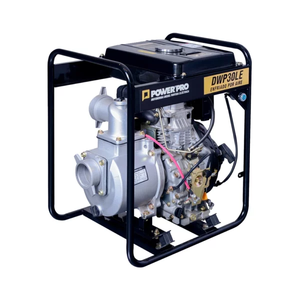 MOTOBOMBA AGUAS LIMPIAS 3″ DIÉSEL PARTIDA ELÉCTRICA 6,7HP DWP30LE