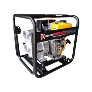 MOTOBOMBA DIÉSEL SDP80TE KRAFTER 3″X 3″ TRASH