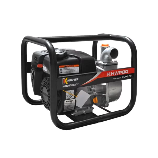 MOTOBOMBA GASOLINA KOHLER KHWP80 3″X3″ CAUDAL