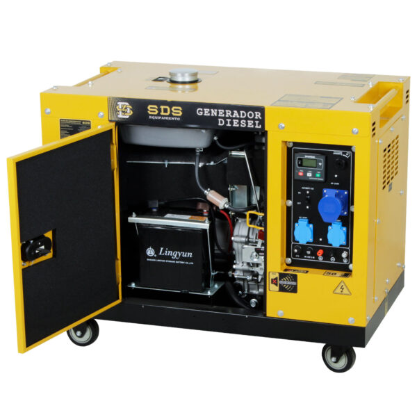 GENERADOR DIESEL 6,5 KW 220 V SDG8500S - Imagen 2