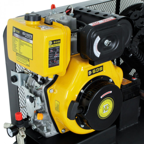 Compresor de Aire Autónomo Diesel 12 HP – 300 Lts - Imagen 3