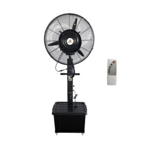 Ventilador de pedestal nebulizador 26 pulgadas con Control Remoto
