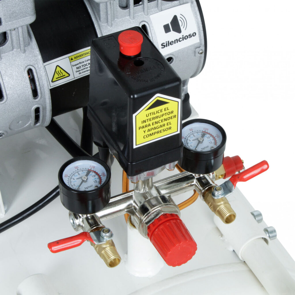 Compresor Libre de Aceite 2.5 HP 50 Litros - imagen 2