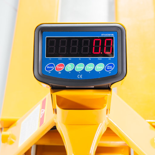 TRANSPALETA PESADORA, CON BALANZA INCLUÍDA - Imagen 3