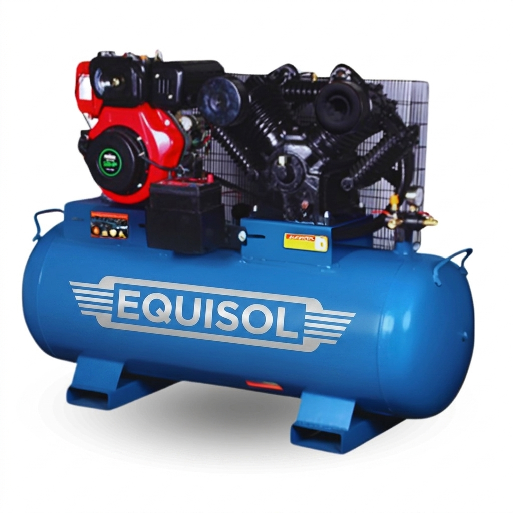 Compresor de Aire Autónomo Diesel 15 HP – 300 Lts