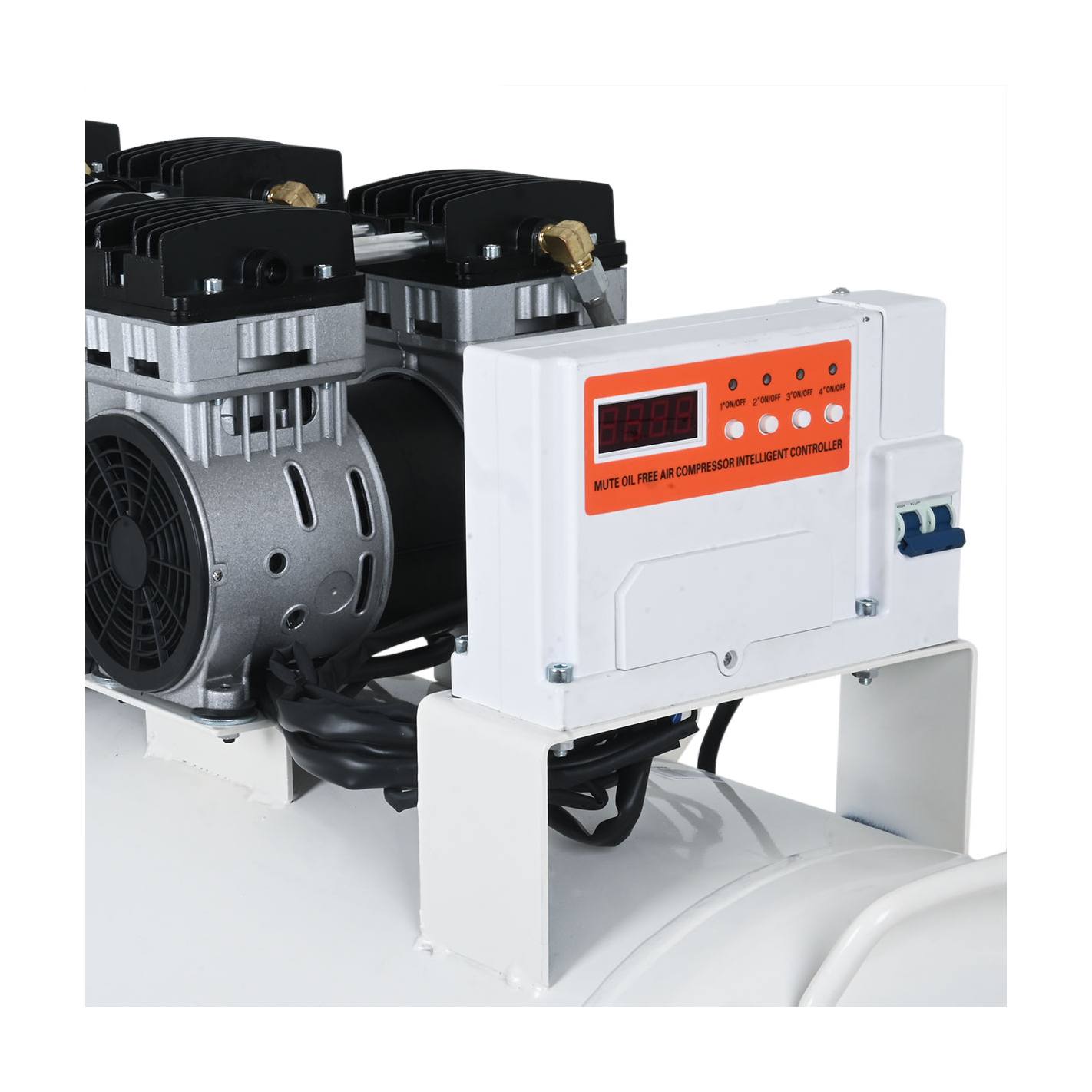Compresor libre de aceite 4 Hp 200 Lts silencioso - Imagen 2