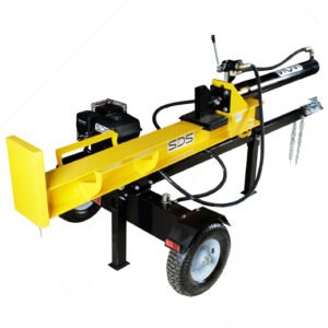 Partidor de leña 22 toneladas 6,5 hp con carro